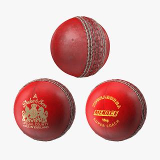 3D Cricket Balls Collection 2