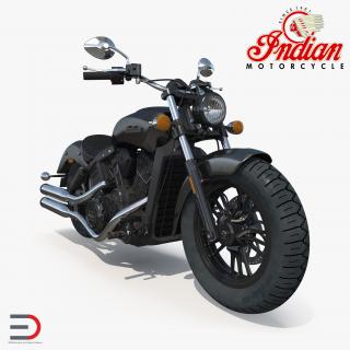 Motorcycle Indian Scout Sixty 2016 3D model