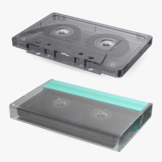 Cassette Tape with Box 3D