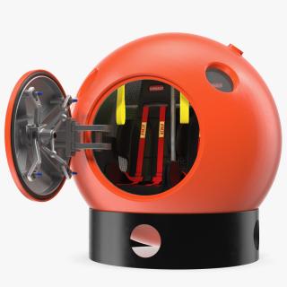 Tsunami Survival Capsule 3D model