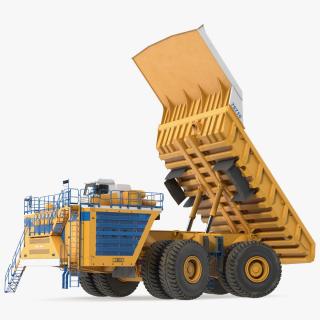 3D Belaz 75710 Raised Bed New