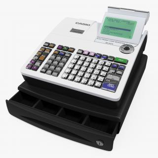 Cash Register Casio 3D model