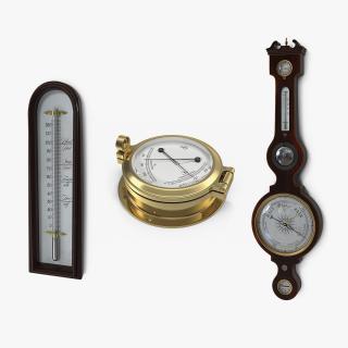 3D model Weather Instruments Collection