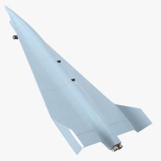 3D Hypersonic Surveillance Drone Rigged