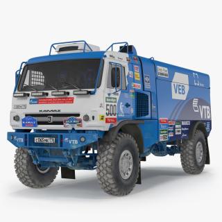 KAMAZ Dakar Racing Truck 4326 VK 3D