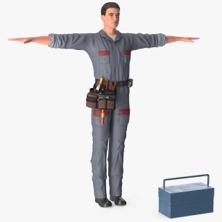 3D Locksmith T-Pose