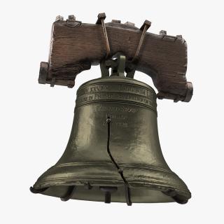 Liberty Bell with Yoke 3D