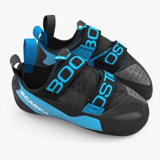 Rock Climbing Shoes Scarpa Boostic 3D model