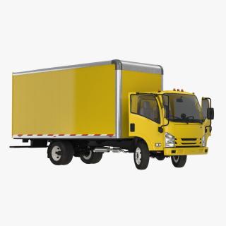 Box Truck Generic Rigged 3D model