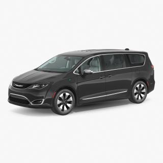 Chrysler Pacifica Rigged 3D model