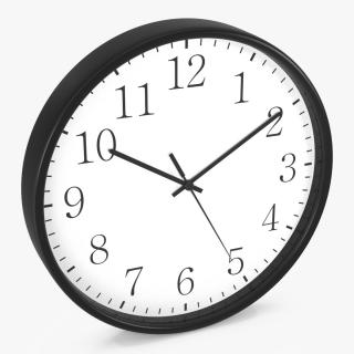 3D Classic Wall Clock model