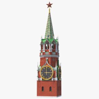 3D Kremlin Clock model