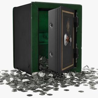 Full Coin Safe 3D model