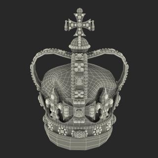 3D St Edwards Crown