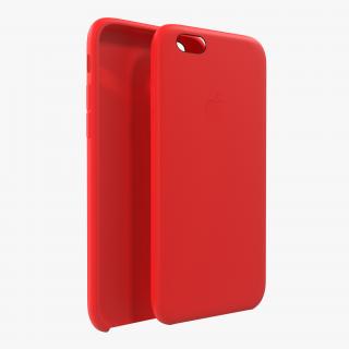 3D iPhone 6 Silicone Case Red