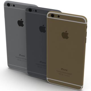 iPhone 6 Plus 3D Models Set 2 3D model