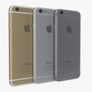 iPhone 6 3D Models Set 3D