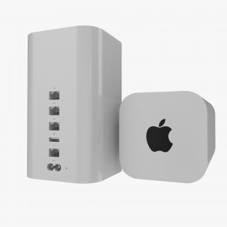 3D Apple Airport Extreme