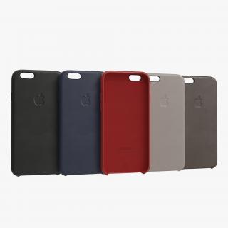 3D model iPhone 6 Leather Case 3D Models Set