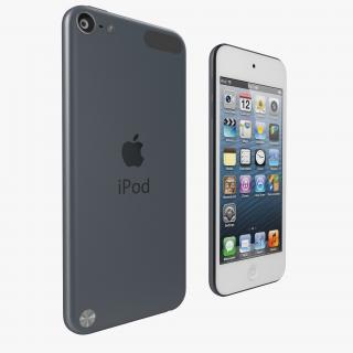 3D iPod Touch Space Gray