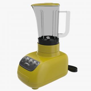 Blender Yellow 3D model