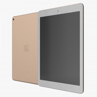 3D model iPad Air 2 Gold