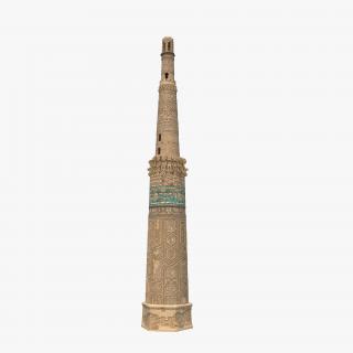 3D Minaret of Jam Afghanistan