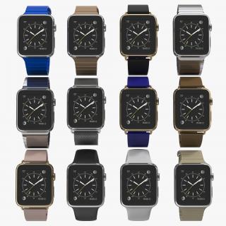 Apple Watch 3D Models Collection 3 3D model