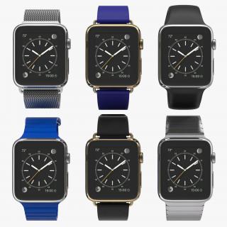 Apple Watch 3D Models Collection 4 3D model