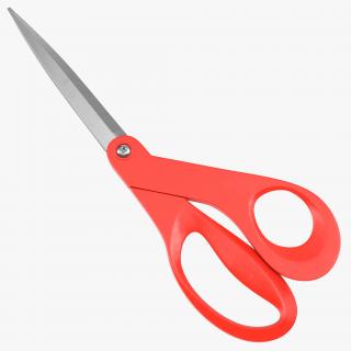 Scissors Red 3D