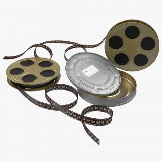 3D Video Film Reel Set 4