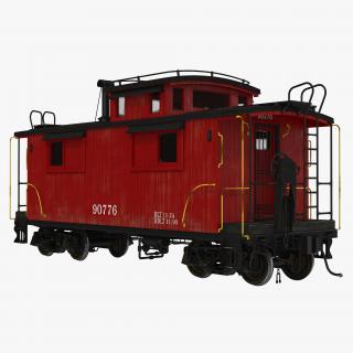 Caboose 3D model