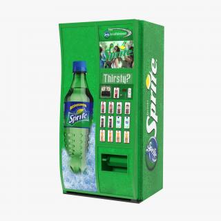 Sprite Vending Machine 3D