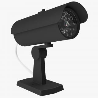 3D Security Camera 2 Black model