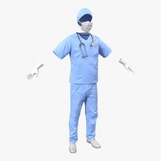 3D Surgeon Dress 13