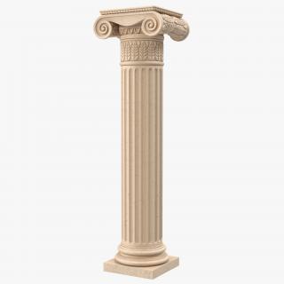 3D Ionic Order Column model