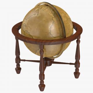 3D model Antique Globe 2