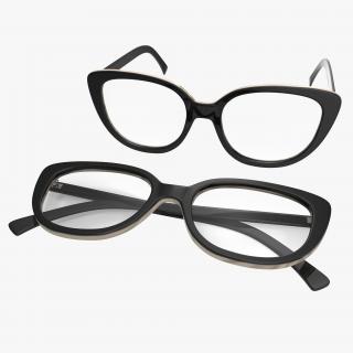 3D Glasses Set 2 model