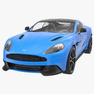 3D Aston Martin Vanquish 2014