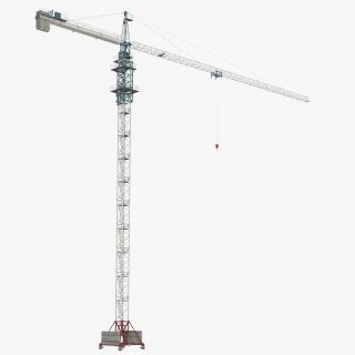 3D Tower Crane Rigged model