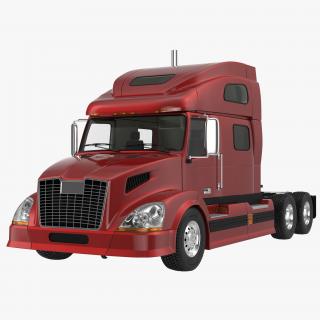 3D Semi Trailer Truck model