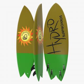 Surfboard Fish 3D model