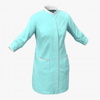 Female Surgeon Dress 5 3D