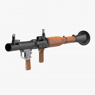 3D Portable Grenade Launcher RPG-7