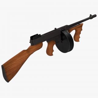 Tommy Gun 3D model