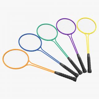 3D Badminton Rackets 3D Models Set