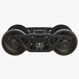 Train Wheels 2 3D model