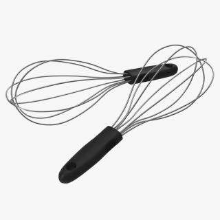 3D Balloon Whisk model