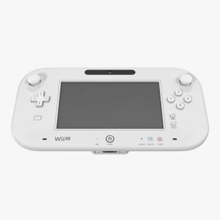 3D Nintendo Wii U Controller White