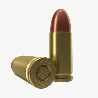 3D model 9mm Cartridge 2